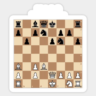 Chess puzzle. Mate in 2. White to play Sticker